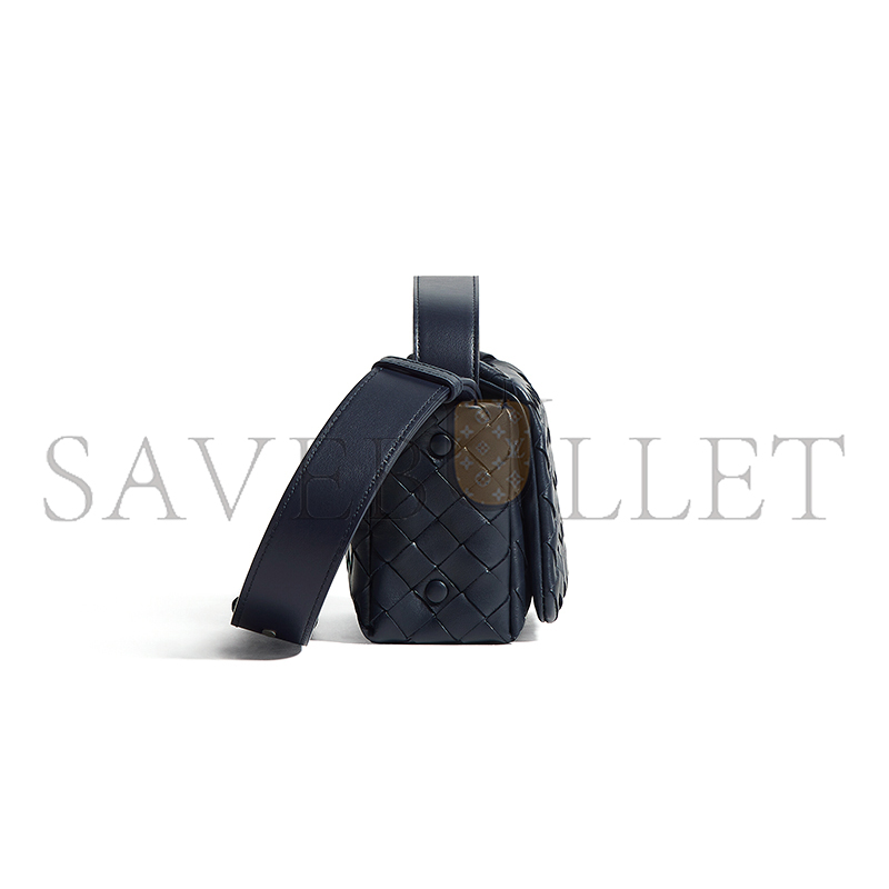 B0tt*ga Ven*ta INTRECCIATO MINI BAG WITH FLAP 857931V2HL04330 (20*12*6.5cm)